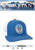 Bavarian Snapback Hat - Smooth Blue