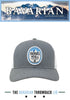 Bavarian Snapback Hat - Cool Grey