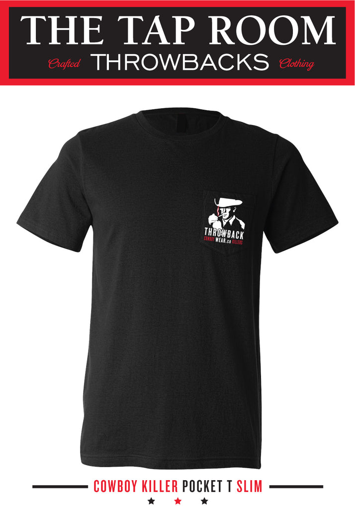 The Cowboy Killer Pocket T Slim