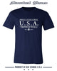 Product of Old School USA T-Shirt Throwback Wear 
