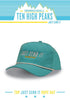 Ten High Peaks Just Send It Rope Hat - Blue Rope Hat Throwback Wear 