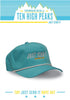 Ten High Peaks Just Send It Rope Hat - Blue Rope Hat Throwback Wear 