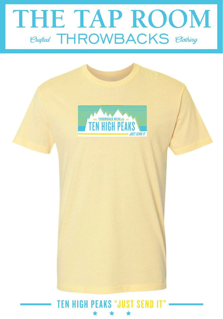 Ten High Peaks "JUST SEND IT" T-Shirt Throwback Wear 