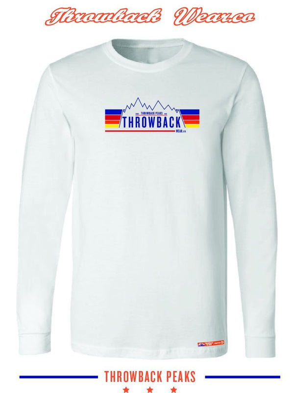 Throwback Peaks LS T-Shirt Throwback Wear 