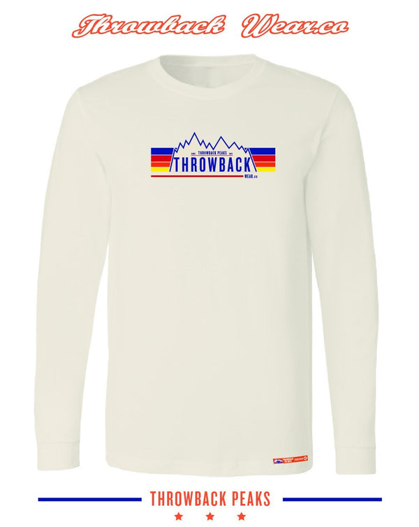 Throwback Peaks LS T-Shirt Throwback Wear 