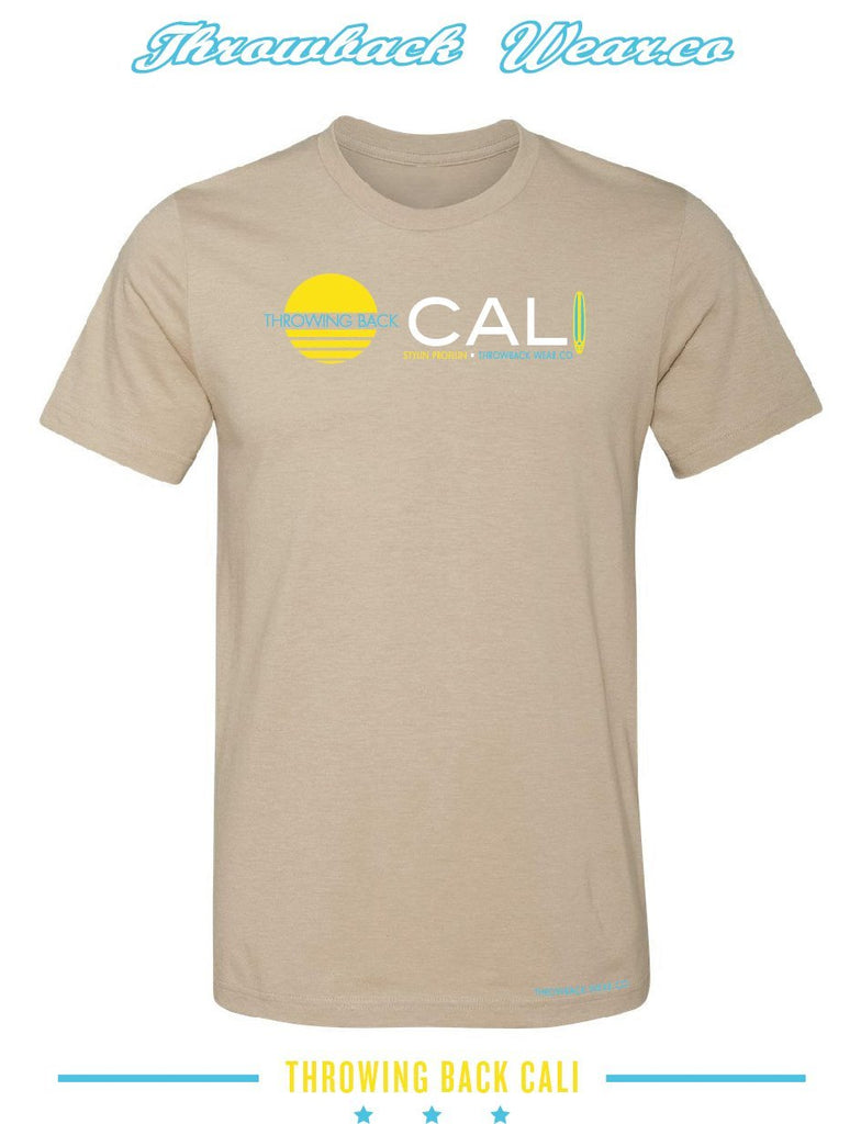 Throwing Back Cali T-Shirt Throwback Wear 